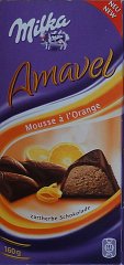 Milka srednie Amavel wstazka Mousse a lOrange